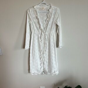 Zimmermann Eyelet Lace Swim Cover Up